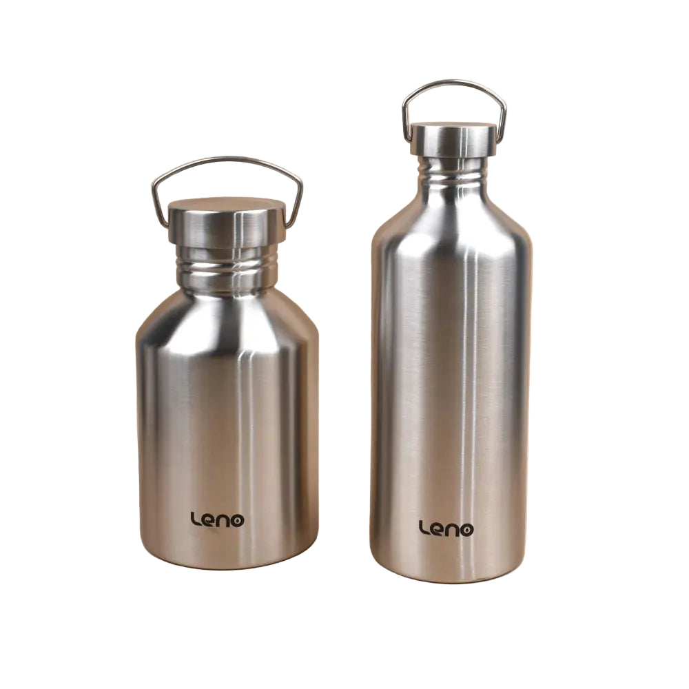 2L Drink Bottle for Sport Large Capacity Stainless Steel Sport Bottle Single-Layer Water Cup Metal Flask Drinkware Camping Sport Beargoods