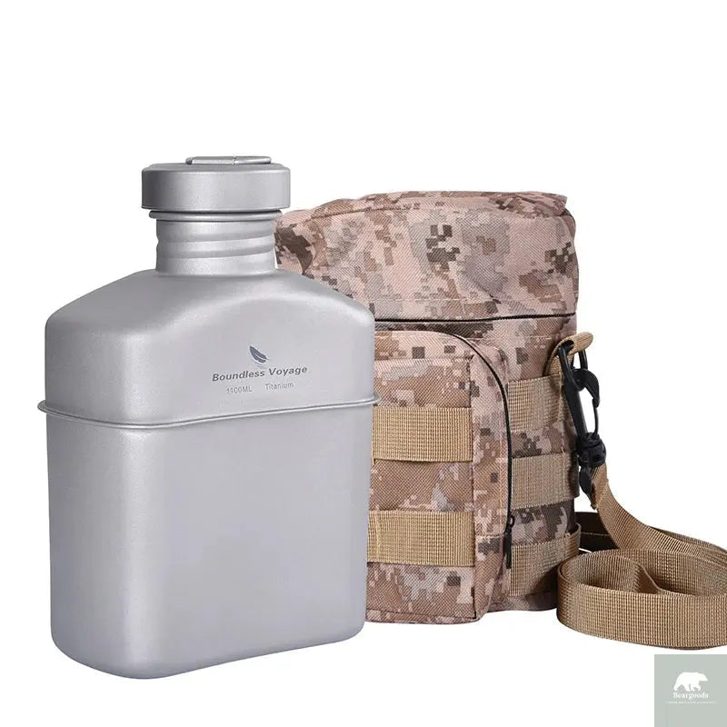 Military Canteen Titanium Cookware Beargoods