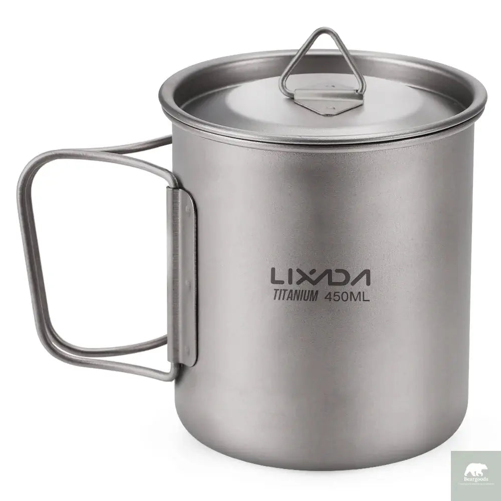 300ML/450ML/550ML/650ML/750ML Ultralight Titanium Cup Beargoods