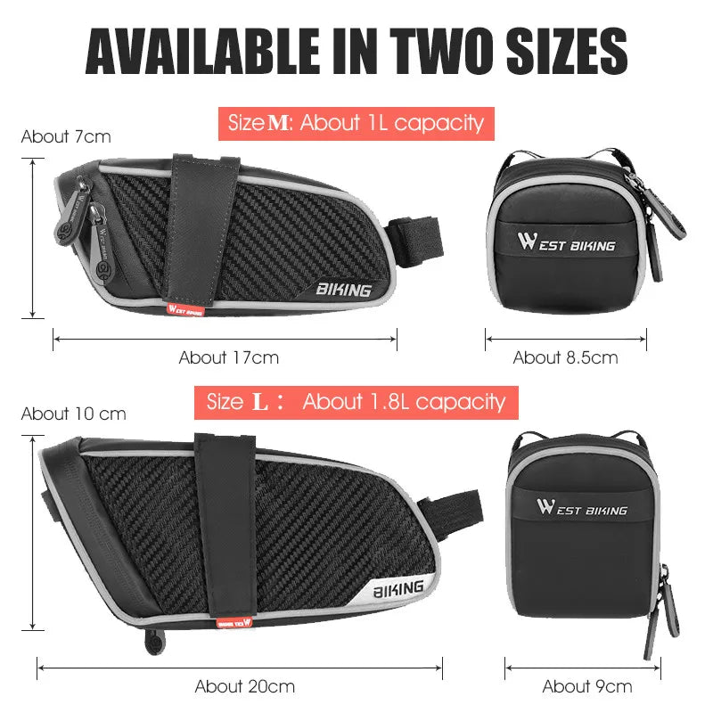 MTB Road Bike Saddlebag Beargoods