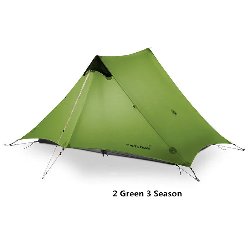 2 Person Outdoor Ultralight Camping Tent 3 Season Professional Beargoods