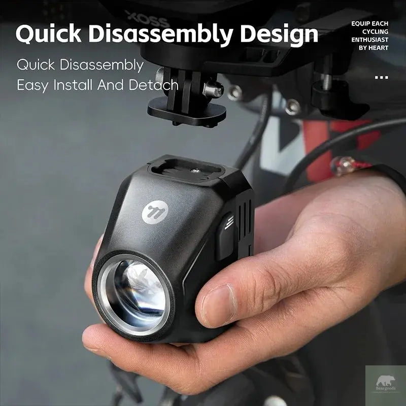 Intelligent Cycle Handlebar Headlight Beargoods
