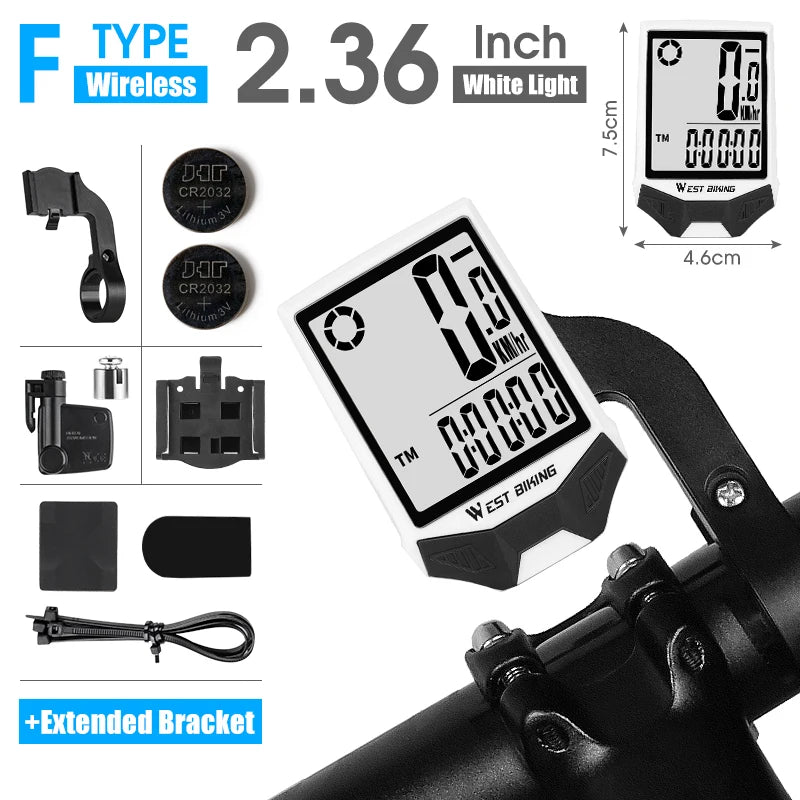 Waterproof Wireless Bicycle Computer Beargoods