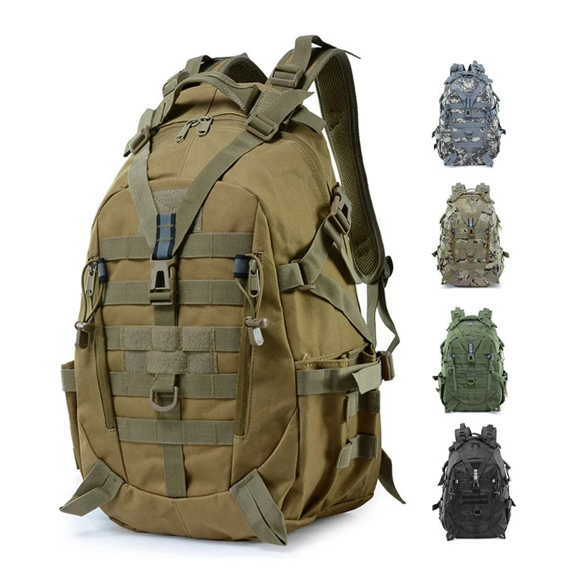 Outdoor Sports Tactics Backpack Men's Large Capacity Waterproof Hiking Backpack Beargoods