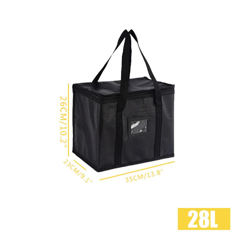 70L Insulated Thermal Cooler Bag Insulation To Keep Cold Large Capacity Portable Lunch Bag Zip Picnic Camping Tin Foil Food Bag Beargoods