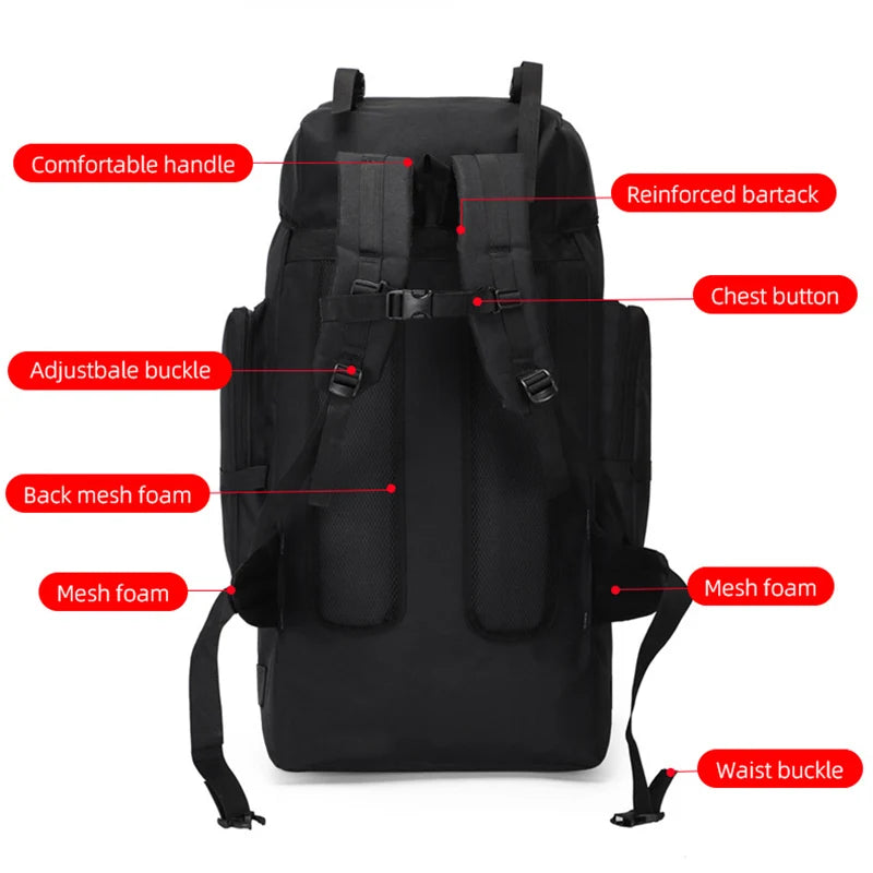 Summit 75L Expedition Trekking Rucksack Beargoods