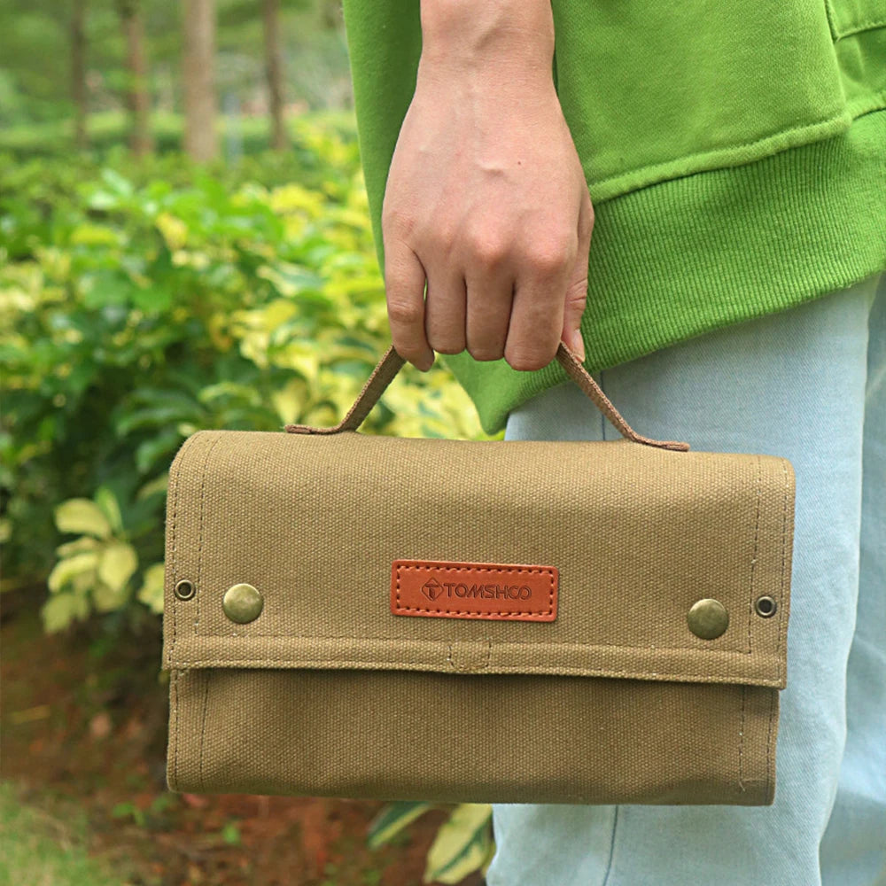 Barbecue Seasoning Storage Bag, Including 10 Bottles, Suitable For Outdoor Camping And Picnics, Seasoning Bottle Storage Bag Beargoods