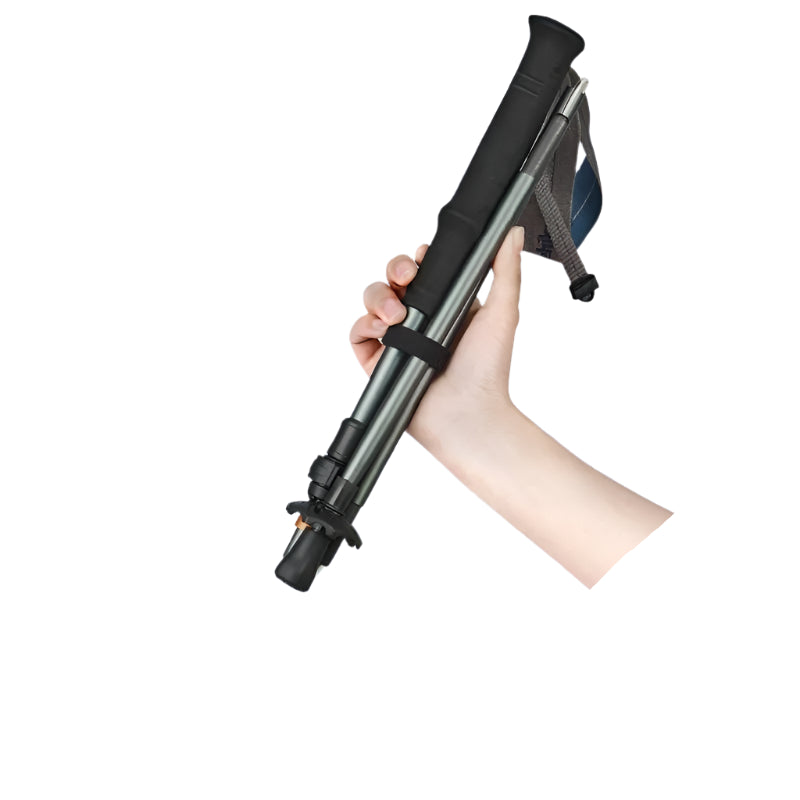 5-Section Carbon Fibre/Aluminium Alloy Folding Stick Beargoods