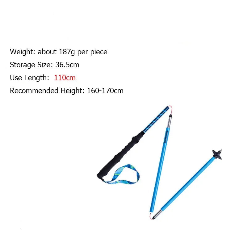 Lightweight Folding Quick Lock Trekking Pole Beargoods