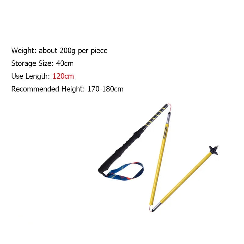 Lightweight Folding Quick Lock Trekking Pole Beargoods