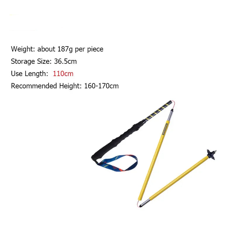 Lightweight Folding Quick Lock Trekking Pole Beargoods