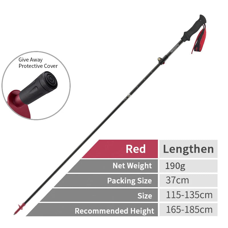 Carbon Trekking Pole Ultralight Beargoods