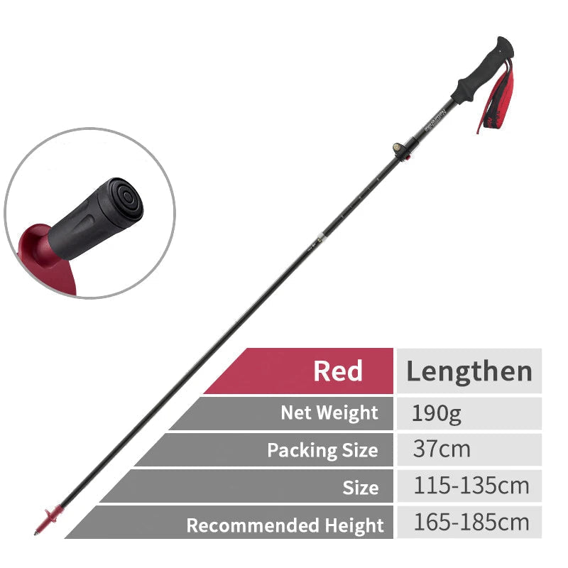 Carbon Trekking Pole Ultralight Beargoods