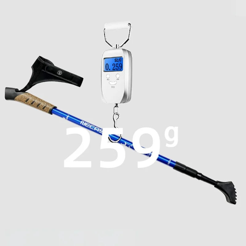 2PCS Nordic Walking Poles Telescopic Aluminium Alloy Beargoods