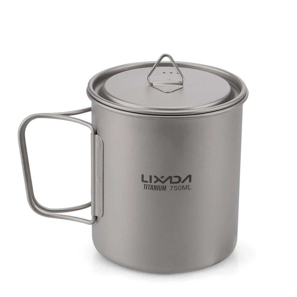 300ML/450ML/550ML/650ML/750ML Ultralight Titanium Cup Beargoods