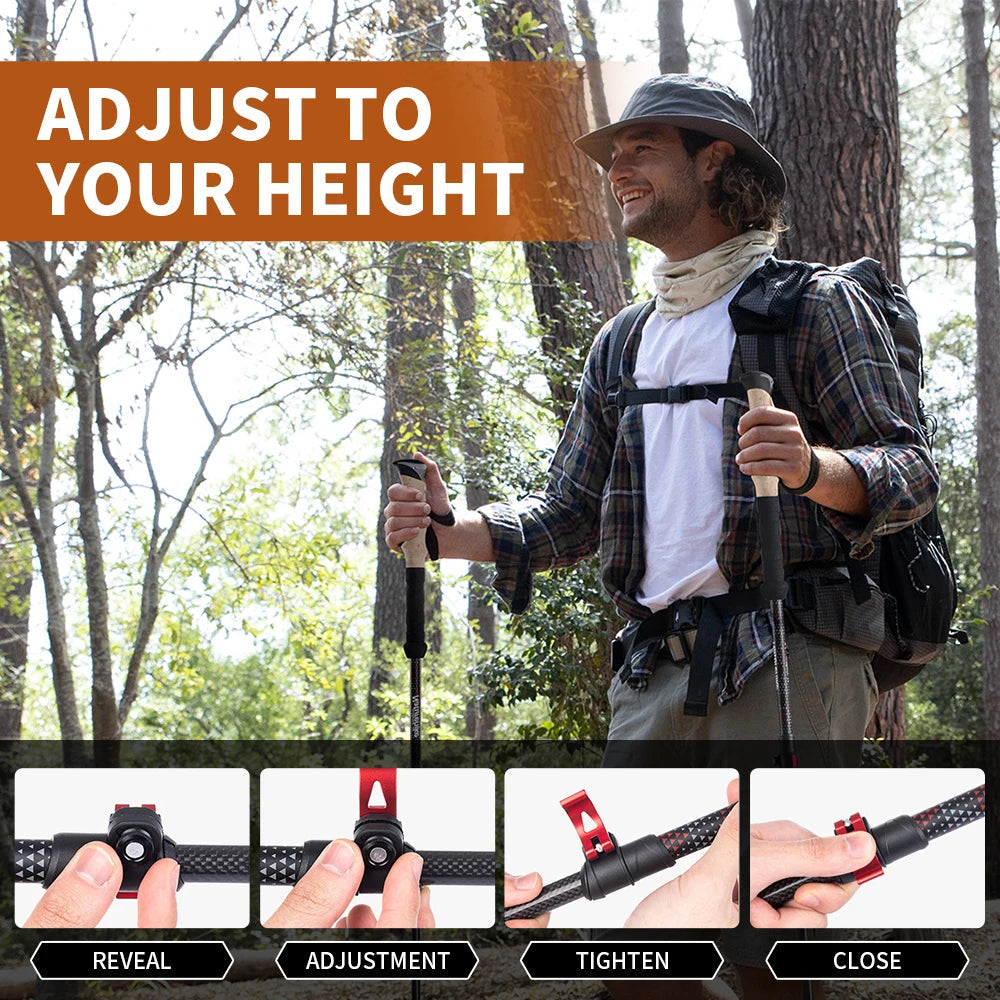 Ultralight Carbon Fibre Pole Pair Beargoods