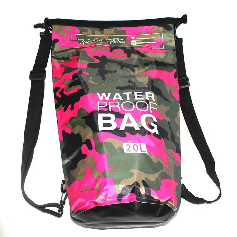 Dry Bag Waterproof for Women Men,2/5/10/15/20/30L Outdoor Sports Bag for Swimming Boating Kayaking Rafting River Trekking Beargoods