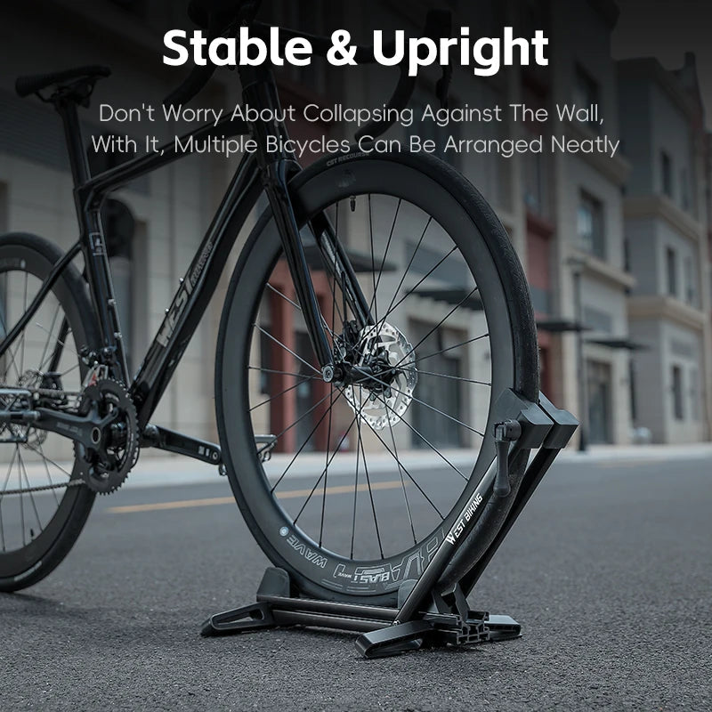 Bicycle Double Pole Foldable Parking Rack Beargoods