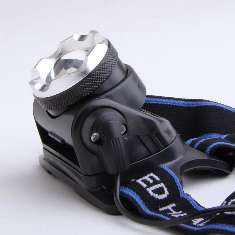 High-Powered LED Headlamp with Adjustable Focus Beargoods