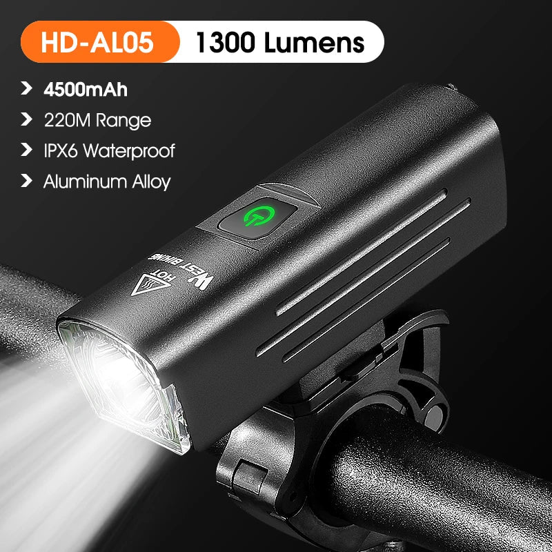 1300 Lumen Bright Eyes Bike Light Beargoods