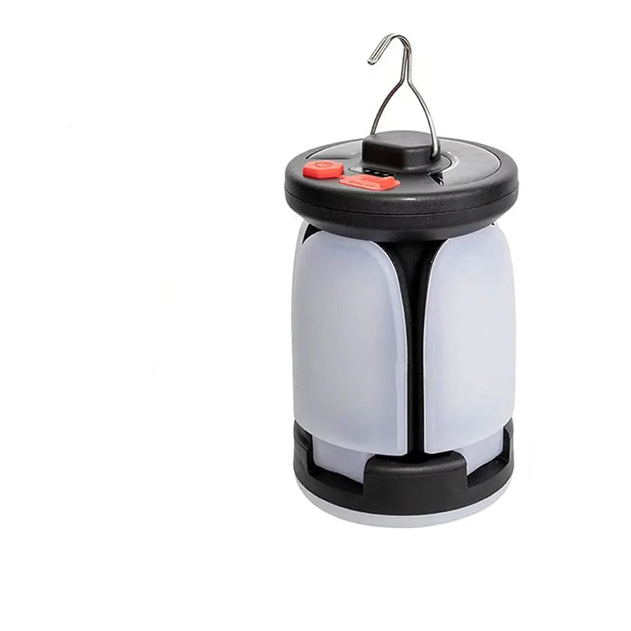 Ultra-Bright Rechargeable LED Camping Lantern Solar Portable Lanterns With Power Bank Hands-Free Emergency Lamp Hiking/Fishing Beargoods