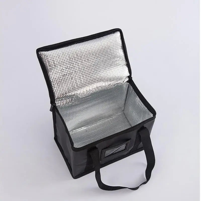 70L Insulated Thermal Cooler Bag Insulation To Keep Cold Large Capacity Portable Lunch Bag Zip Picnic Camping Tin Foil Food Bag Beargoods