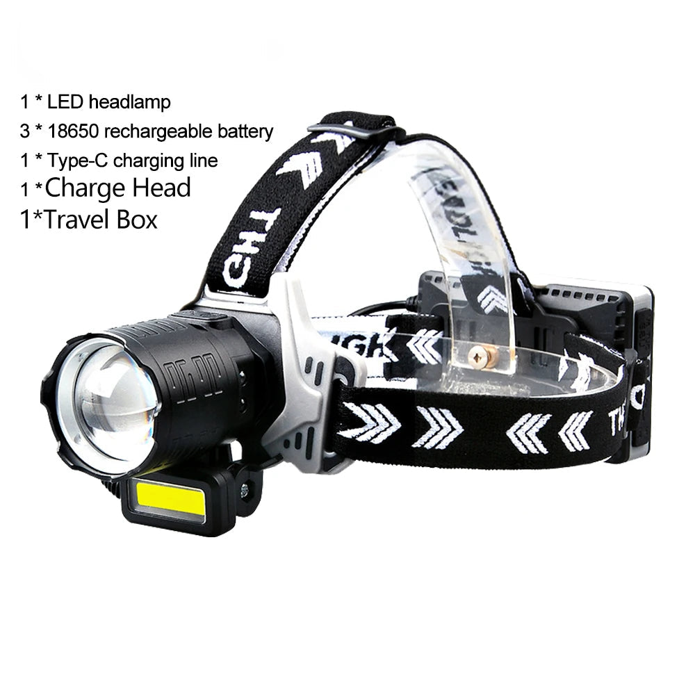 Super Bright White LED Headlamp with Motion Sensor Beargoods