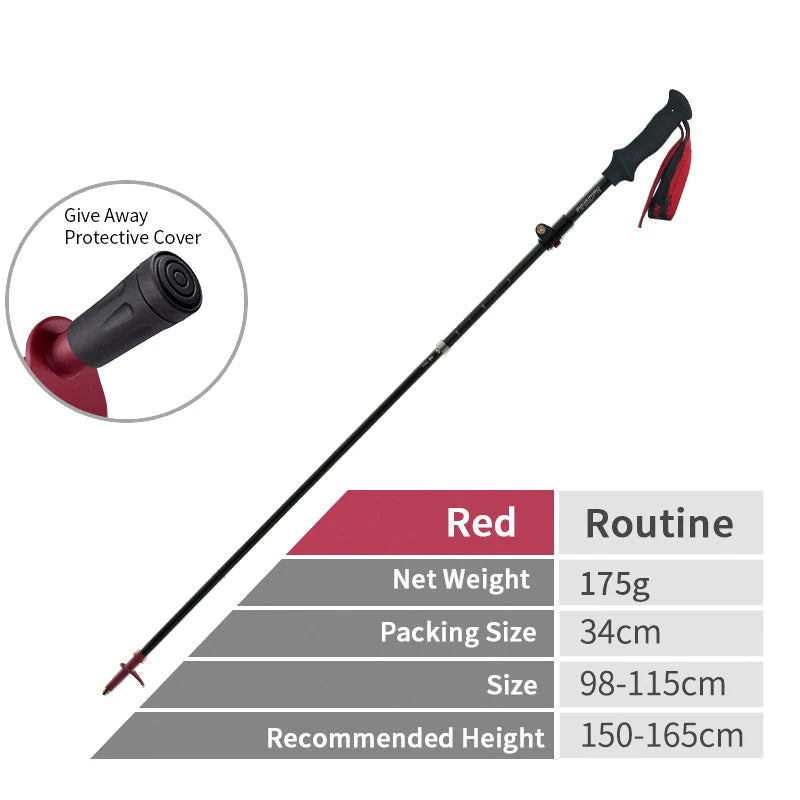 Carbon Trekking Pole Ultralight Beargoods
