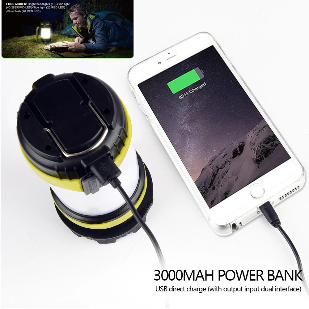LED Camping Light USB Rechargeable Beargoods