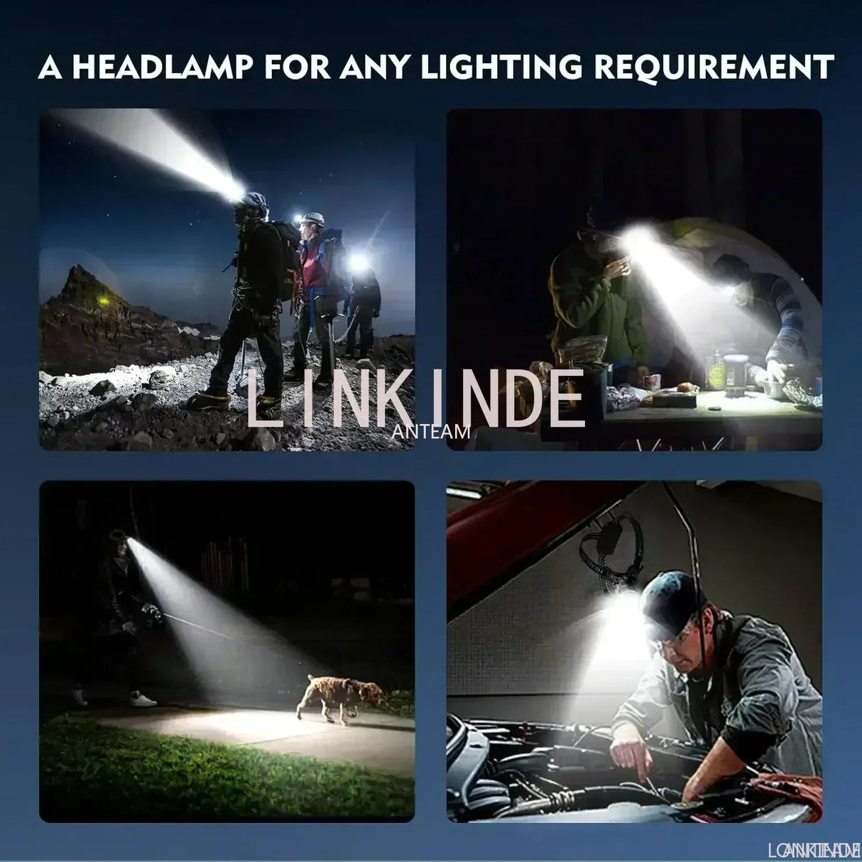 Ultra Powerful LED Headlamp Super Bright Beargoods