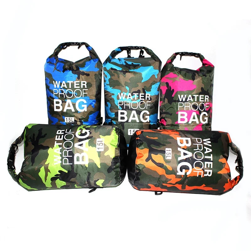 Dry Bag Waterproof for Women Men,2/5/10/15/20/30L Outdoor Sports Bag for Swimming Boating Kayaking Rafting River Trekking Beargoods
