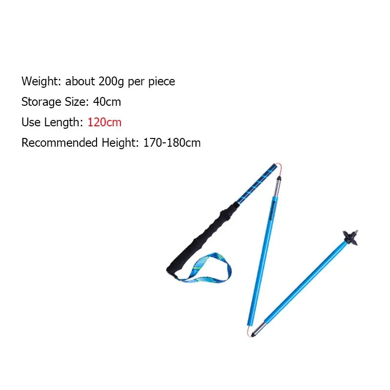 Lightweight Folding Quick Lock Trekking Pole Beargoods
