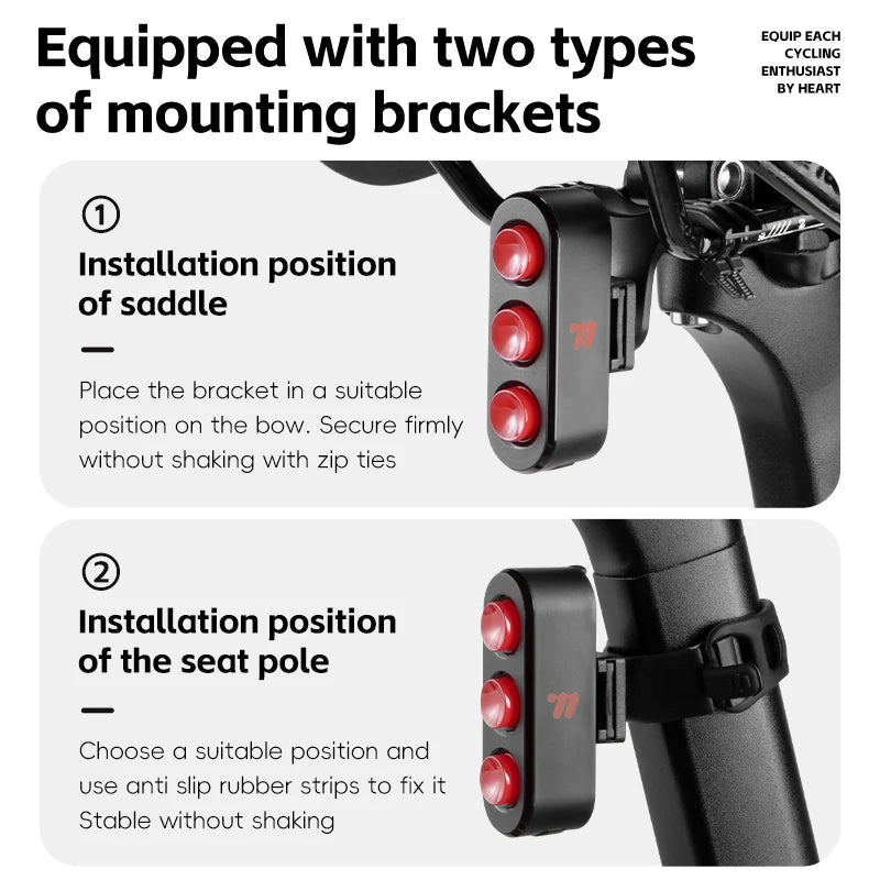 LED Bike Tail Light Beargoods