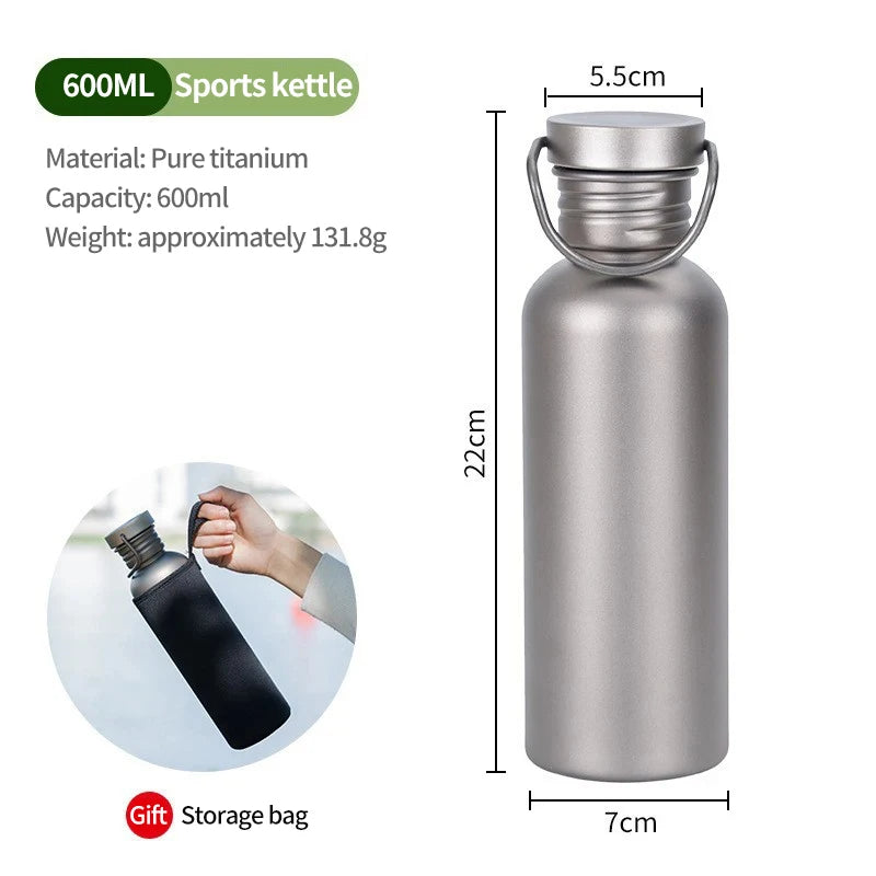 Titanium Water Bottle Beargoods