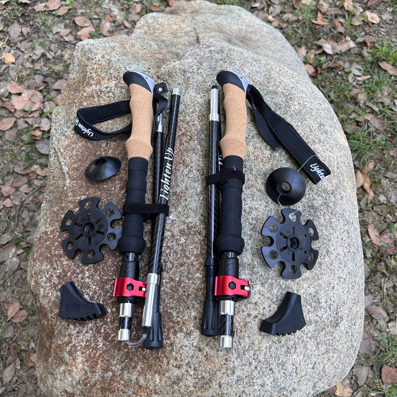 Carbon Fibre Trekking Poles Beargoods