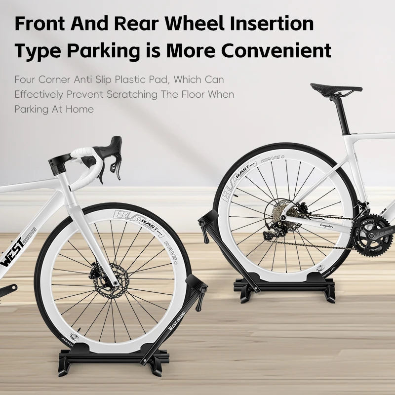 Bicycle Double Pole Foldable Parking Rack Beargoods