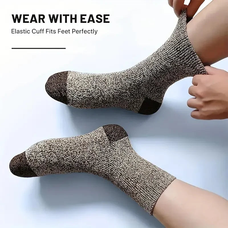 SummitGround Merino Wool Hiking Socks – 5 Pairs Beargoods