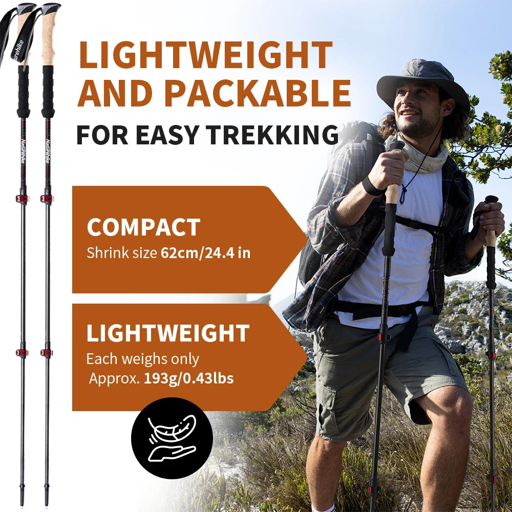 Ultralight Carbon Fibre Pole Pair Beargoods