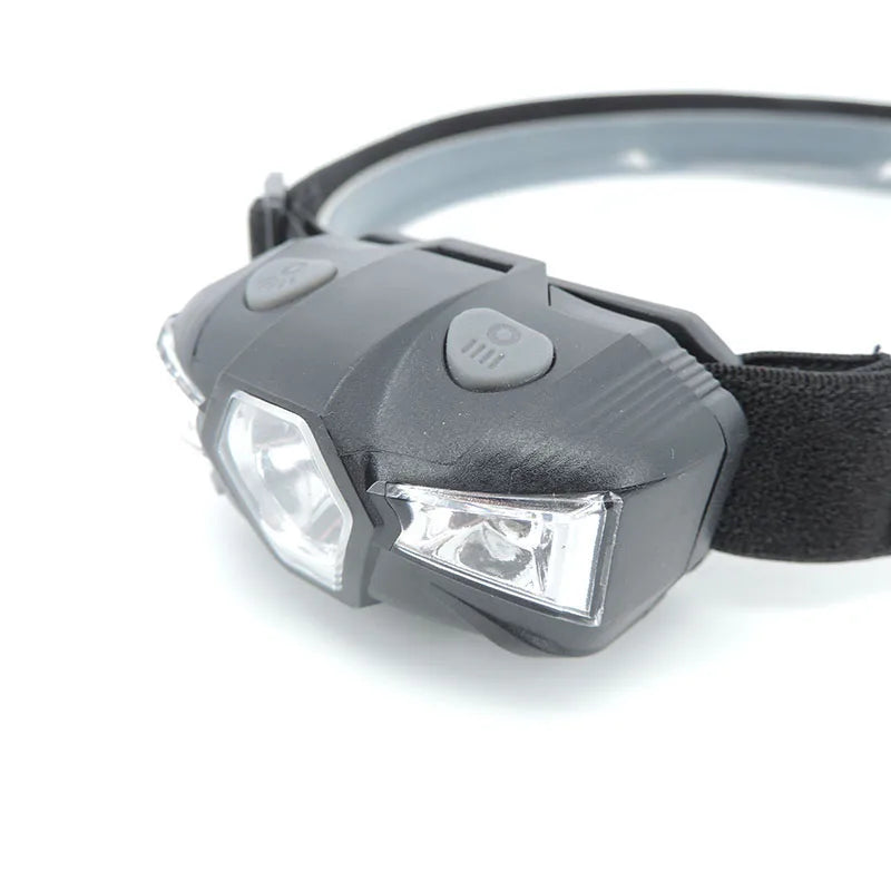 Powerful Small 3-Led Headlamp Headlight Head Torch Beargoods