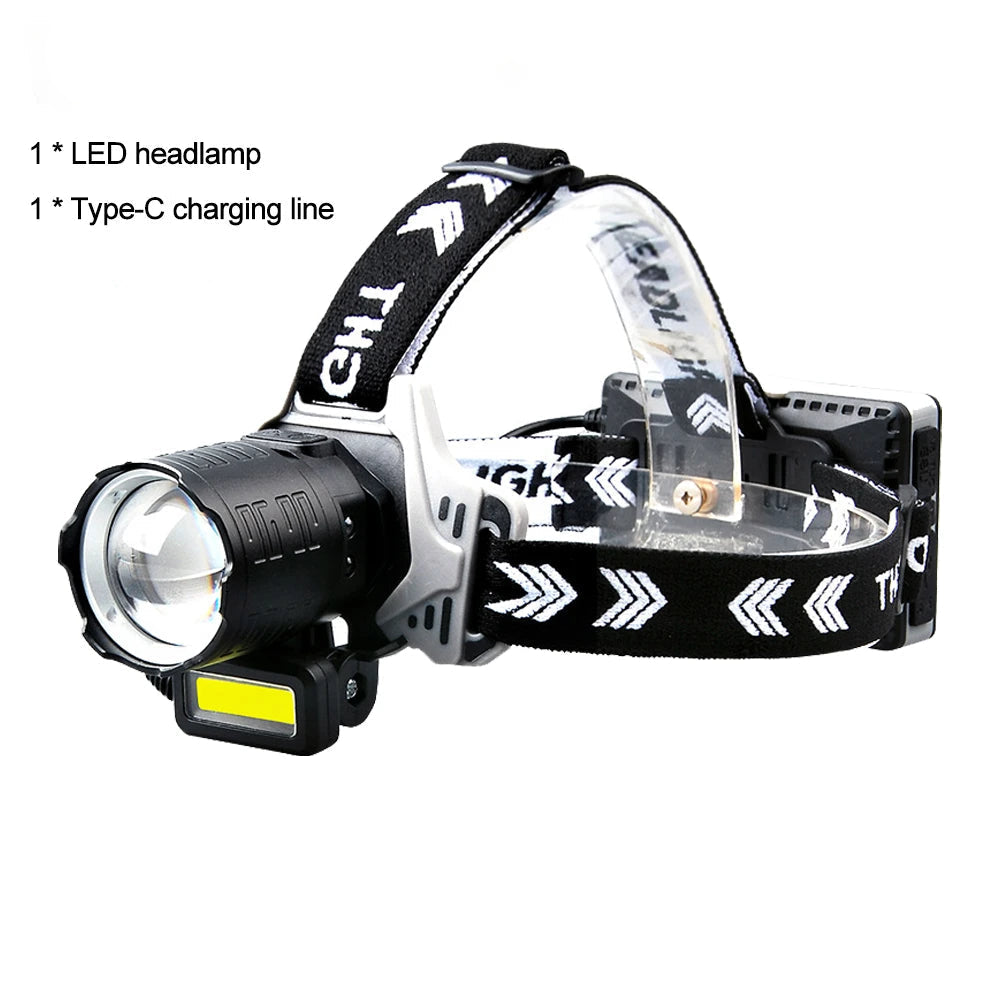 Super Bright White LED Headlamp with Motion Sensor Beargoods
