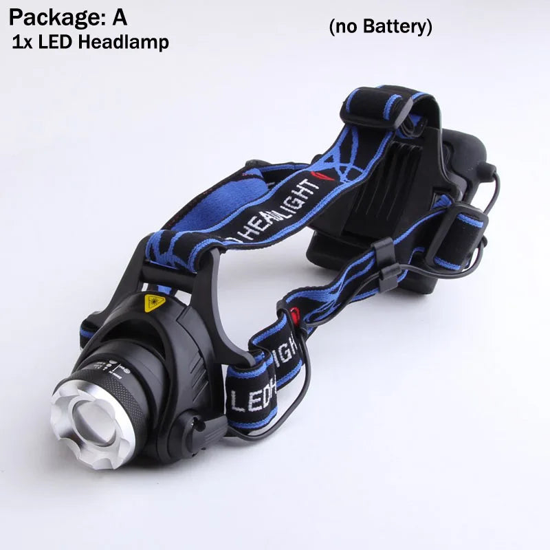 High-Powered LED Headlamp with Adjustable Focus Beargoods