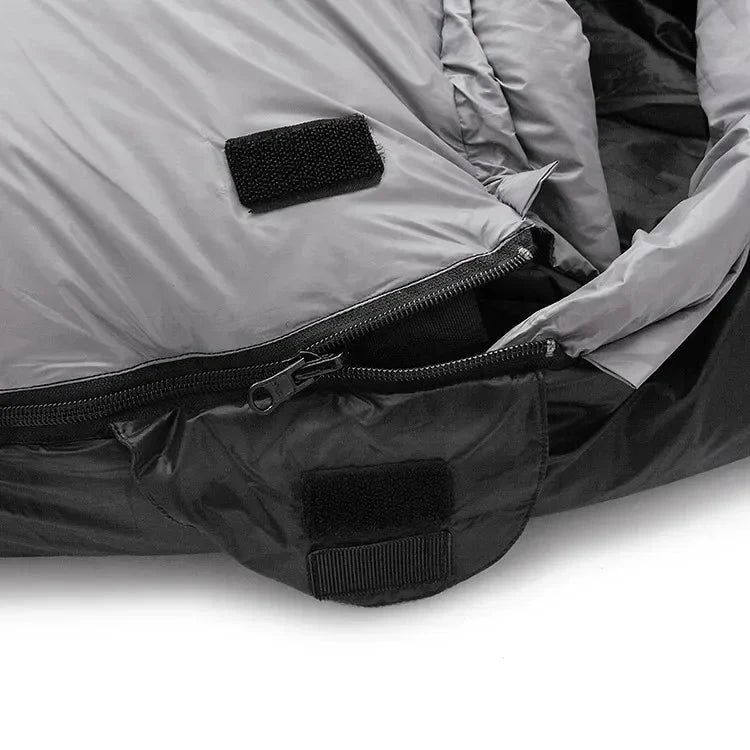 JUNGLE KING CY660 4 Seasons 3 Kinds of Thickness Camping Travel Hiking White Duck Down Feather Filled Mummy Down Sleeping Bags Beargoods