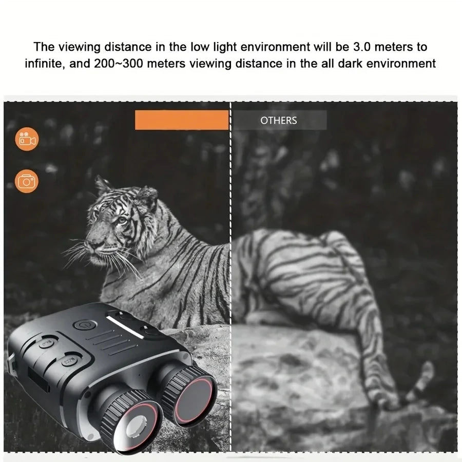 1080P Binocular Infrared Night-Visions Device 5X Binocular Day Night Video Beargoods