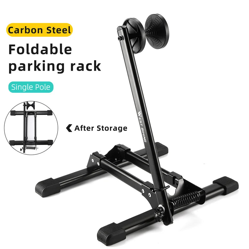 Bicycle Double Pole Foldable Parking Rack Beargoods