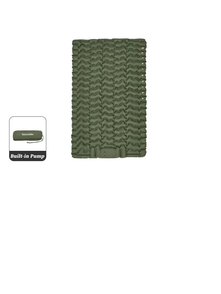 Naturehike Inflatable Mattress Built in Pump Camping Mattress Ultralight Outdoor Sleeping Pad Folding Hiking Sleeping Air Mats Beargoods
