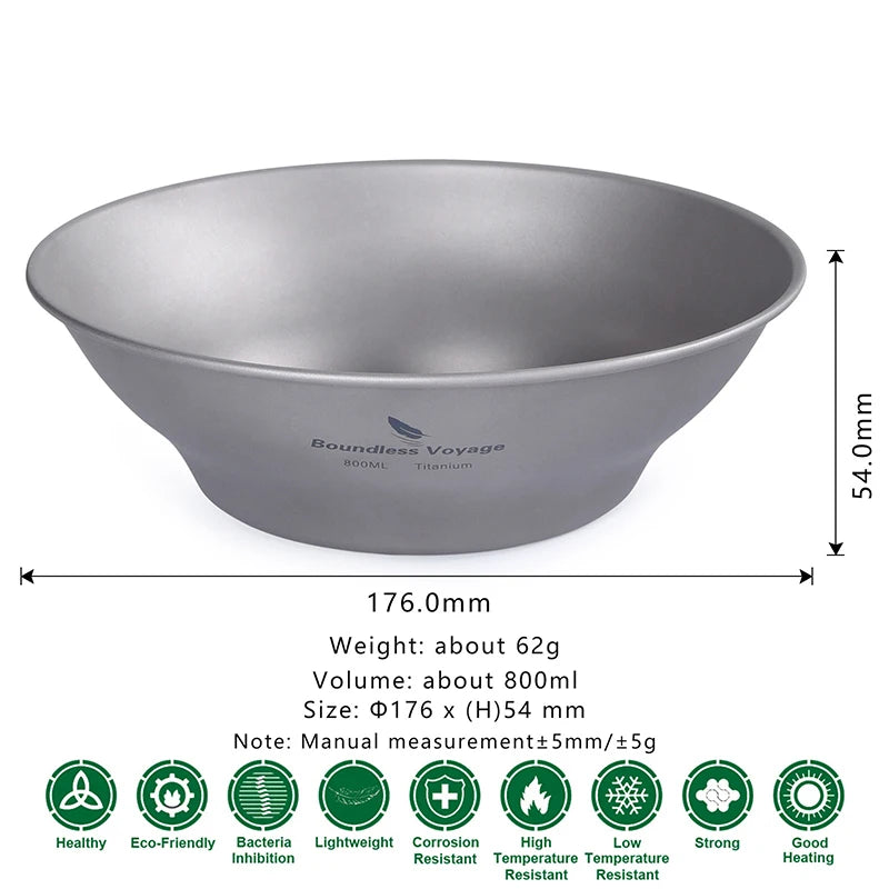 Titanium Bowl Beargoods