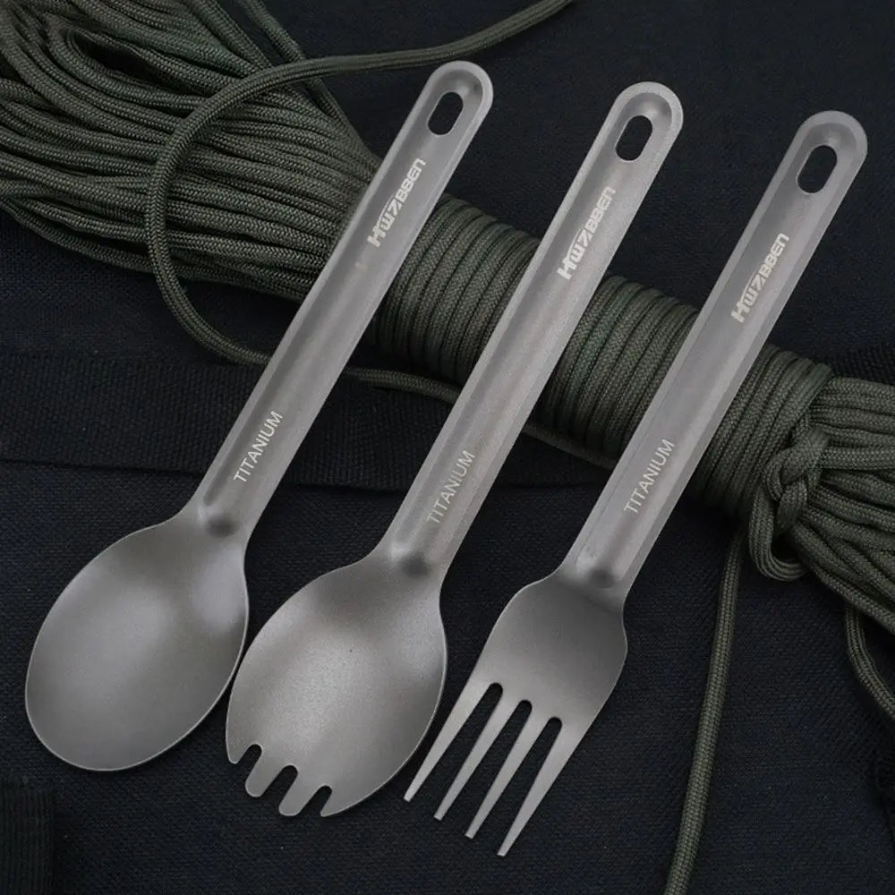 Titanium Outdoor Camping Ultralight Cookware Cutlery Beargoods