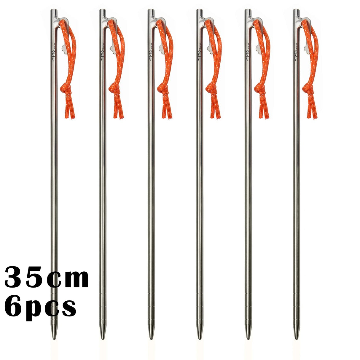 Titanium Alloy Tent Pegs Beargoods