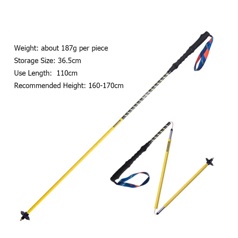 Lightweight Folding Quick Lock Trekking Pole Beargoods