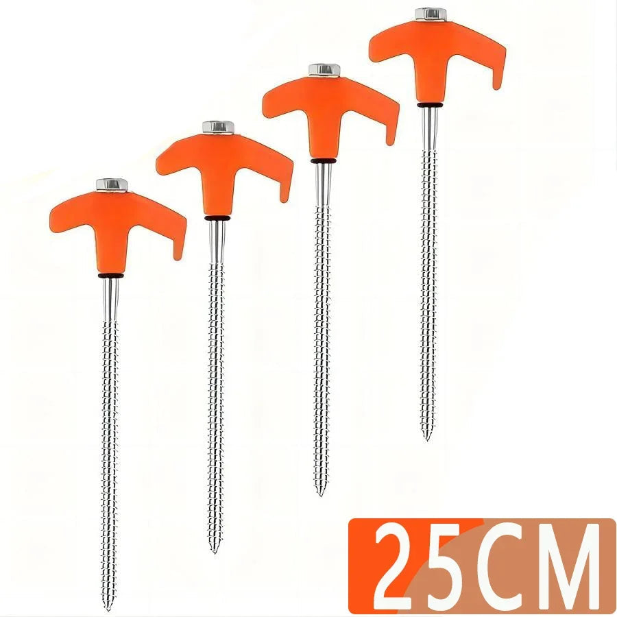 4pcs Heavy Duty Tent Stakes Beargoods